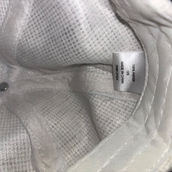 La Valentina | White Woven Baseball Cap - Picture 4 of 5